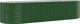 vidaXL vidaXL Donica ogrodowa, malowana proszkowo stal, 322x100x68 cm zielona