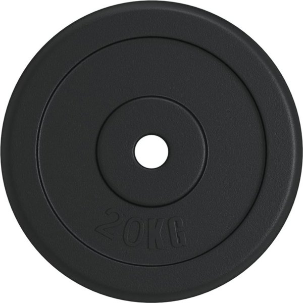 vidaXL Βάρος 20 kg, από χυτοσίδηρο