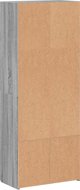 vidaXL Ντουλάπι Αρχειοθέτησης 60x32x153 εκ. σε Γκρι Sonoma Χρώμα από Επεξεργασμένο Ξύλο