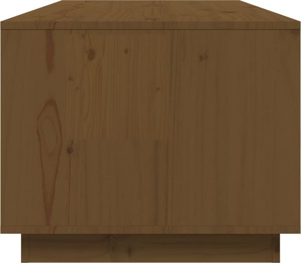 vidaXL Salonio trapezi, medeno kafe, 100x50x41 cm, litoxia sosna