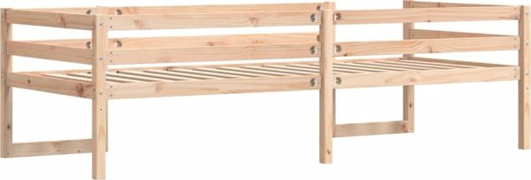 vidaXL Ράμα παιδικού κρεβατιού, 80x200 cm, μασίφ ξύλο πεύκου