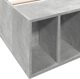 vidaXL Rama lozka, szarosc betonu, 90x200 cm, material drewnopochodny
