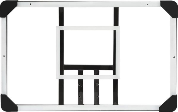 vidaXL Diathrameni pinakas me korba gia basket, 71x45x2,5 cm