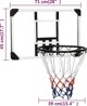 vidaXL Diathrameni pinakas me korba gia basket, 71x45x2,5 cm