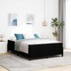 VidaXL Κρεβάτι με Ελατήρια 160x200 cm Μαύρο