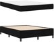 VidaXL Κρεβάτι με Ελατήρια 160x200 cm Μαύρο