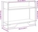 vidaXL Κονσόλα Τραπέζι, Καφέ Δρυς, 100x35x74,5 cm