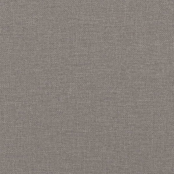 vidaXL Lozko kontynentalne z materacem, taupe, tkanina, 90x200 cm