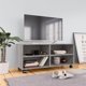 vidaXL Έπιπλο TV με ρόδες γκρι δρυς Sonoma 90x35x35 εκ.