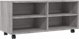 vidaXL Έπιπλο TV με ρόδες γκρι δρυς Sonoma 90x35x35 εκ.