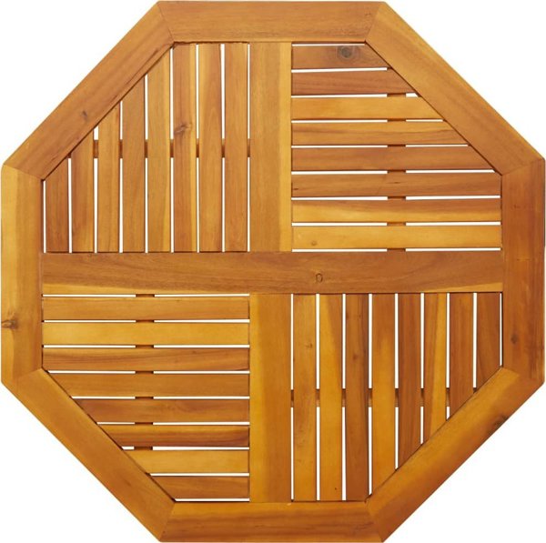 vidaXL Επιφάνεια Τραπεζιού, 90x90x2,2 εκ., Οκταγωνική, Μασίφ Ξύλο Ακακίας