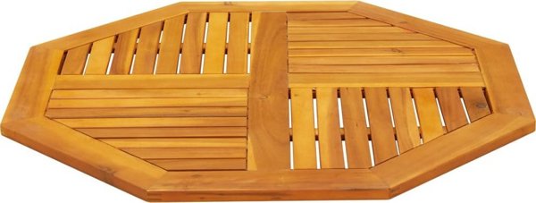 vidaXL Επιφάνεια Τραπεζιού, 90x90x2,2 εκ., Οκταγωνική, Μασίφ Ξύλο Ακακίας