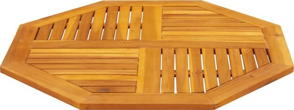 vidaXL Επιφάνεια Τραπεζιού, 90x90x2,2 εκ., Οκταγωνική, Μασίφ Ξύλο Ακακίας