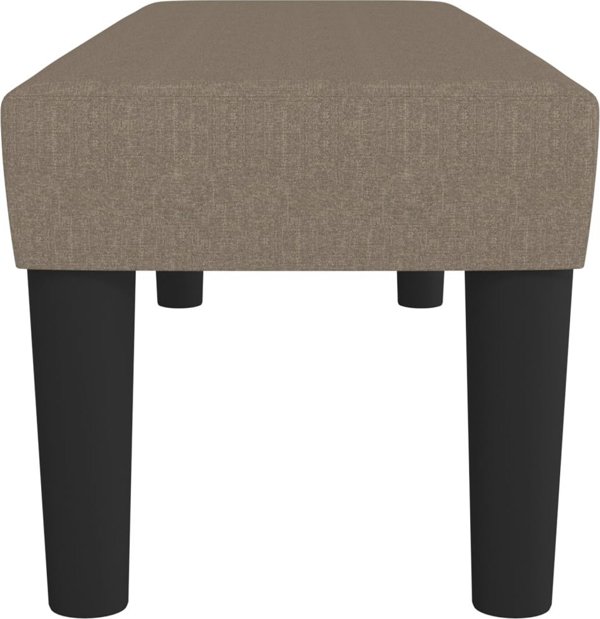 vidaXL Panchis, taupe, 100x30x30 cm, tapicerowana tkanina