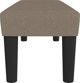 vidaXL Panchis, taupe, 100x30x30 cm, tapicerowana tkanina