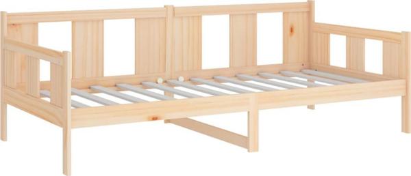 vidaXL Κρεβάτι ημέρας από μασίφ πεύκο 90x190 cm