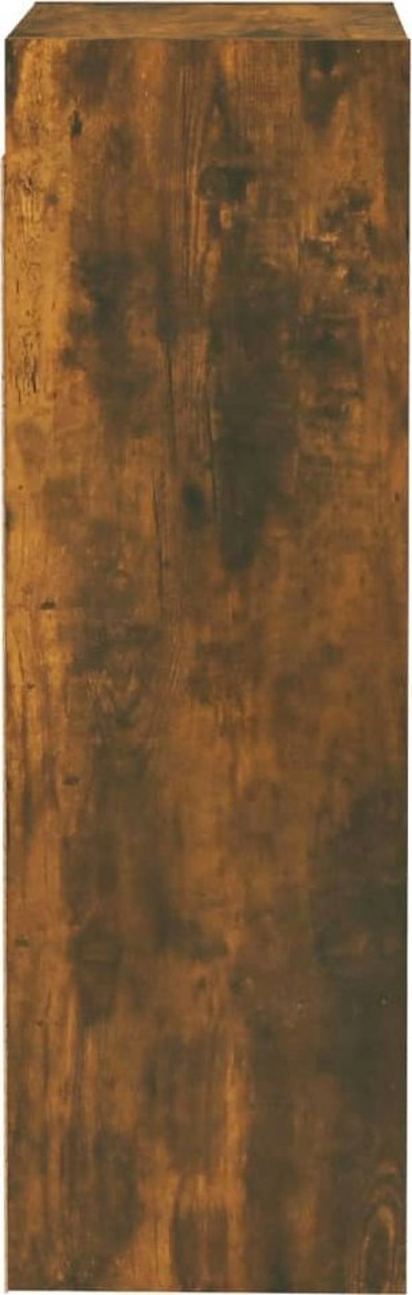 vidaXL Κονσόλα τηλεόρασης, καπνιστή δρυς, 30,5x30x90 cm