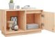 vidaXL Szafka pod telewizor, 74x35x44 cm, lite drewno sosnowe