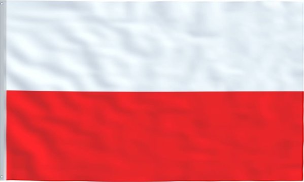 vidaXL vidaXL Flaga Polski z masztem, 5,55 m, aluminium