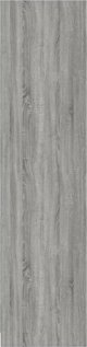 vidaXL Ντουλάπα με συρτάρια χρώμα γκρι δρυς Sonoma, 50x50x200 cm