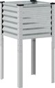 vidaXL vidaXL Donica ogrodowa, 45x45x88 cm, stal galwanizowana