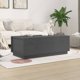 vidaXL vidaXL Stolik kawowy, szary, 100x50x35 cm, lite drewno sosnowe
