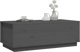 vidaXL vidaXL Stolik kawowy, szary, 100x50x35 cm, lite drewno sosnowe