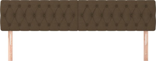 vidaXL Zaglonakia do lotka, 2 temaxia, skouro kafe, 90x7x78/88 cm, yfasma