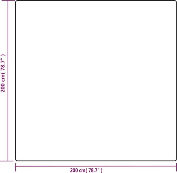 vidaXL Κουβέρτα βάρους με κάλυμμα, γκρι, 200x200 εκ., 13 κιλά, ύφασμα