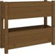 vidaXL Donica μελιτζανί 77x25x66 cm από μασίφ πεύκο