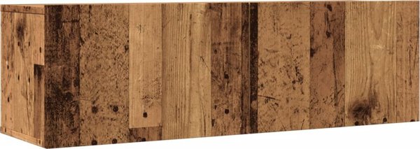 vidaXL Scienne szafki TV, 2 sztuki, stare drewno, 100x30x30 cm