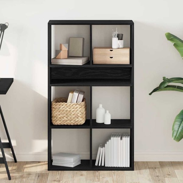 vidaXL Vivianlothiki mavri 66x31x112 ek xylino yliko