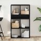 vidaXL Vivianlothiki mavri 66x31x112 ek xylino yliko