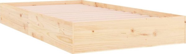 vidaXL Κρεβατοκάμαρα από μασίφ ξύλο, 90 x 200 cm