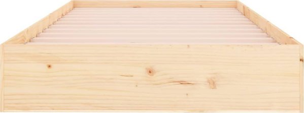 vidaXL Κρεβατοκάμαρα από μασίφ ξύλο, 90 x 200 cm