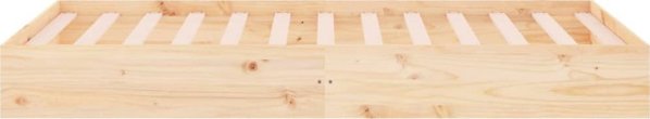 vidaXL Κρεβατοκάμαρα από μασίφ ξύλο, 90 x 200 cm