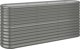 vidaXL vidaXL Donica ogrodowa, malowana proszkowo stal, 152x40x68 cm, szara