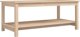 vidaXL vidaXL Stolik kawowy, 110x55x45 cm, lite drewno sosnowe
