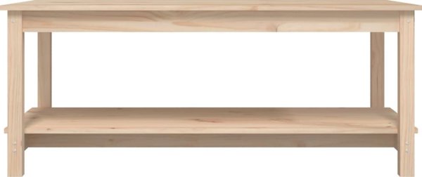 vidaXL vidaXL Stolik kawowy, 110x55x45 cm, lite drewno sosnowe