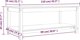 vidaXL vidaXL Stolik kawowy, 110x55x45 cm, lite drewno sosnowe