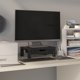 vidaXL vidaXL Podstawka pod monitor, czarna, 43x30,5x13 cm
