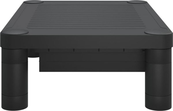 vidaXL vidaXL Podstawka pod monitor, czarna, 43x30,5x13 cm