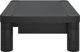 vidaXL vidaXL Podstawka pod monitor, czarna, 43x30,5x13 cm