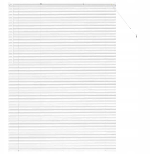 vidaXL Ενετικές Περσίδες Αλουμινίου, Λευκές, 220x160 cm