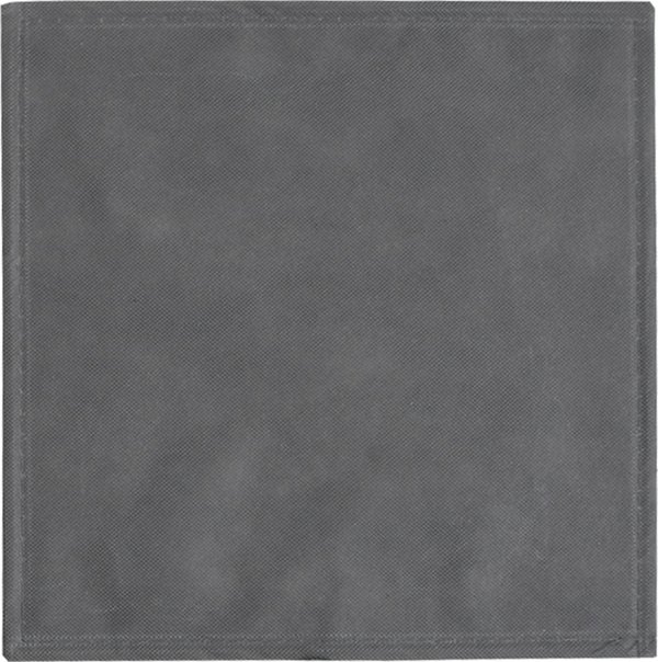 vidaXL Αναδιπλουμενα κουτια, 10 τμχ, γκρι, 32x32x32 εκ., απο μη υφασμενο υφασμα