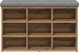 vidaXL Παπουτσοθήκη με Κάθισμα, Artisan Oak, 82x32x50 εκ.