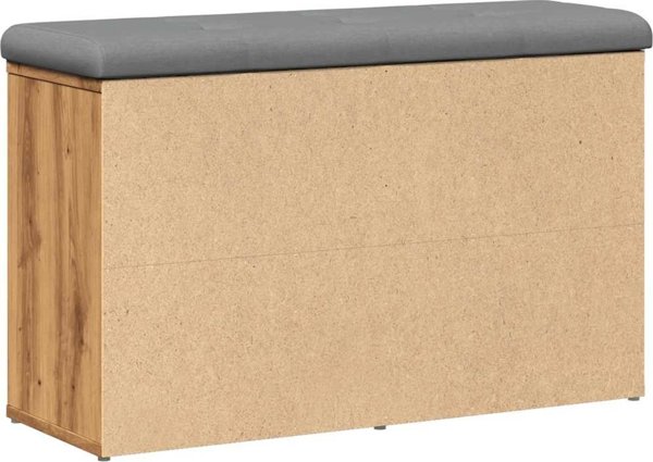 vidaXL Παπουτσοθήκη με Κάθισμα, Artisan Oak, 82x32x50 εκ.