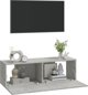 vidaXL Szafki scienne pod TV, 2 szt, betonowa szarosc, 100x30x30 cm