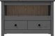 vidaXL vidaXL Szafka pod telewizor, szara, 79x35x52 cm, lite drewno sosnowe