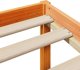 vidaXL Κρεβάτι με ράφι 135x190 εκ
